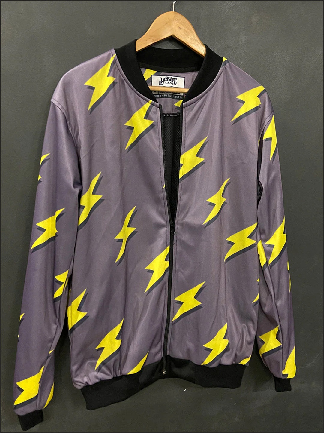 

URBAN PITARA Men Lightweight Outdoor Bomber with Patchwork Jacket, Multi