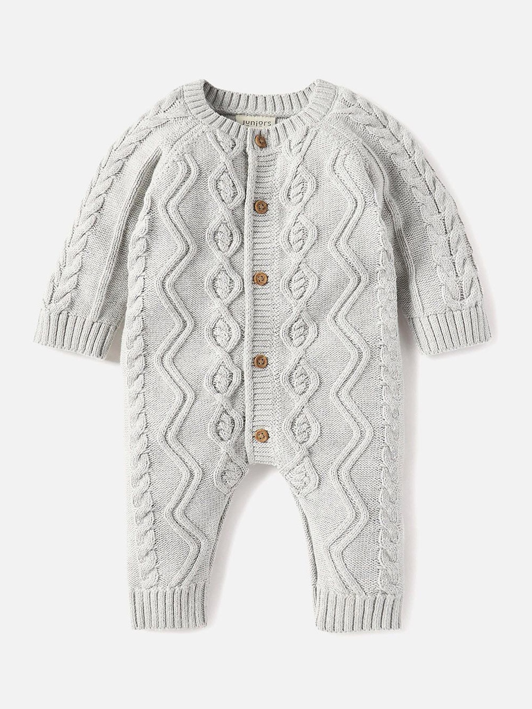 

Juniors by Babyshop Girls Embroidered Sleepsuit, Grey