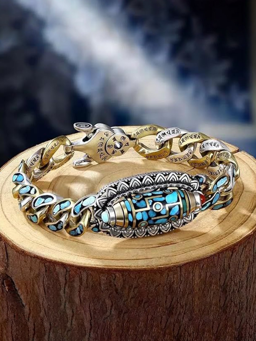 

THE MEN THING Men Link Bracelet, Silver