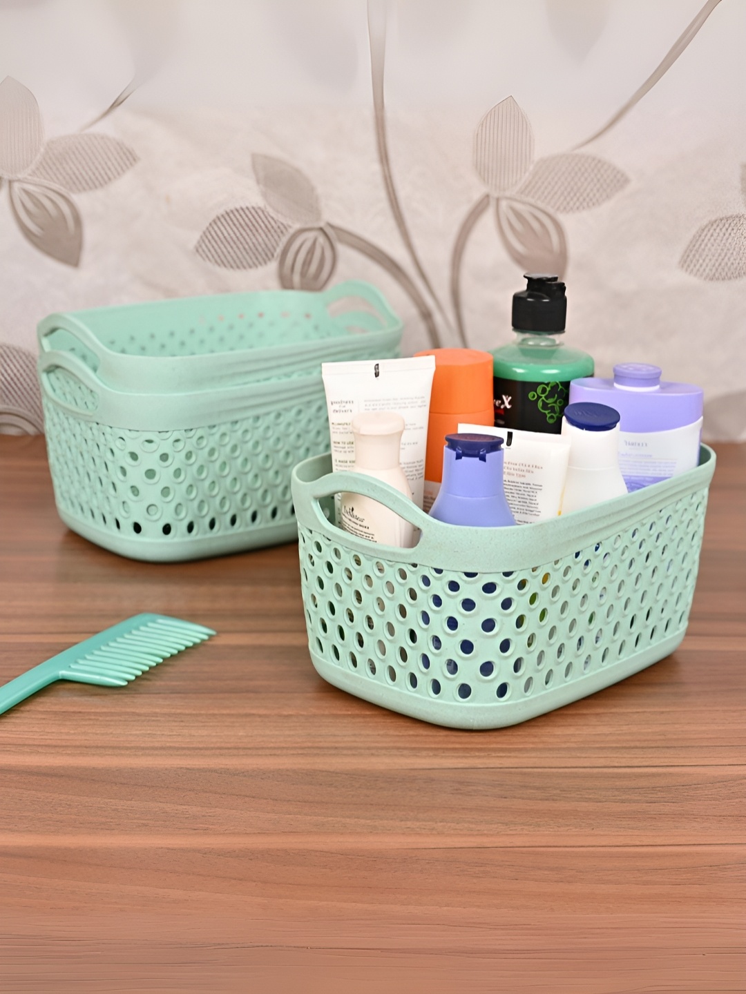 

eha Green 3 Pieces Water Resistant Baskets