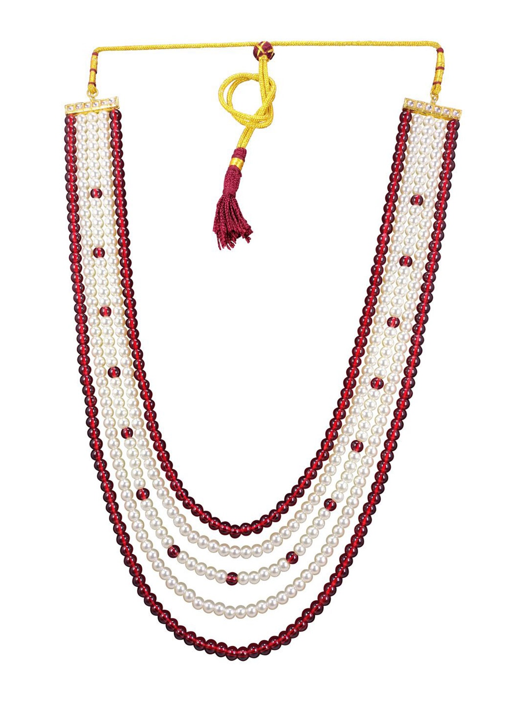 

Radhe Creation Men Brass Gold-Plated Necklace