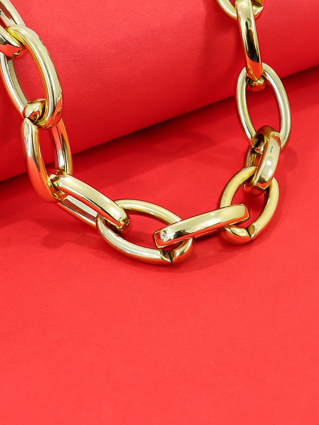 

KRENOZ Gold-Plated Stainless Steel Chain