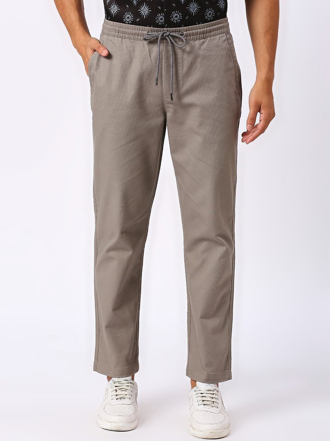 

Basics Men Trousers, Grey
