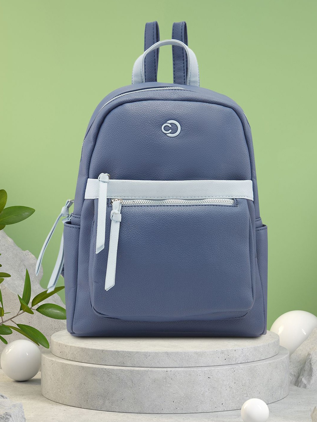 

Caprese Women Ergonomic Fashion Backpack, Blue