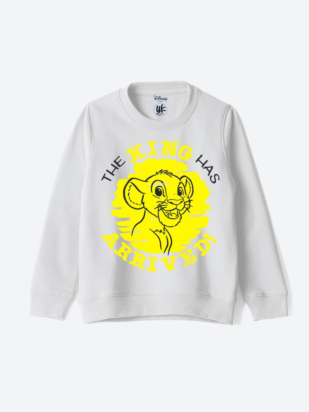 

YK Disney Boys Printed Sweatshirt, White
