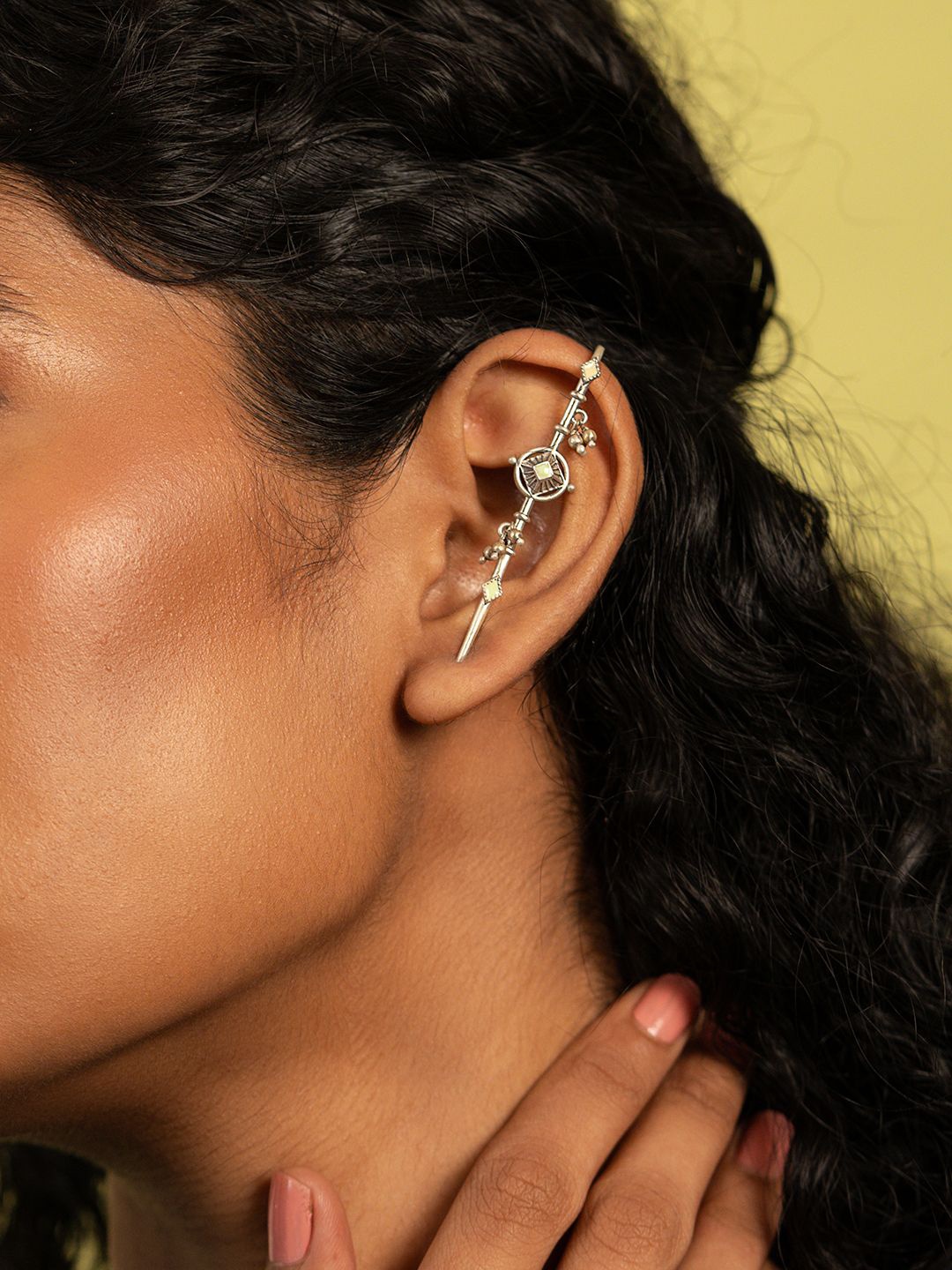 

SHAYA925 Sterling Silver Contemporary Studs Earrings