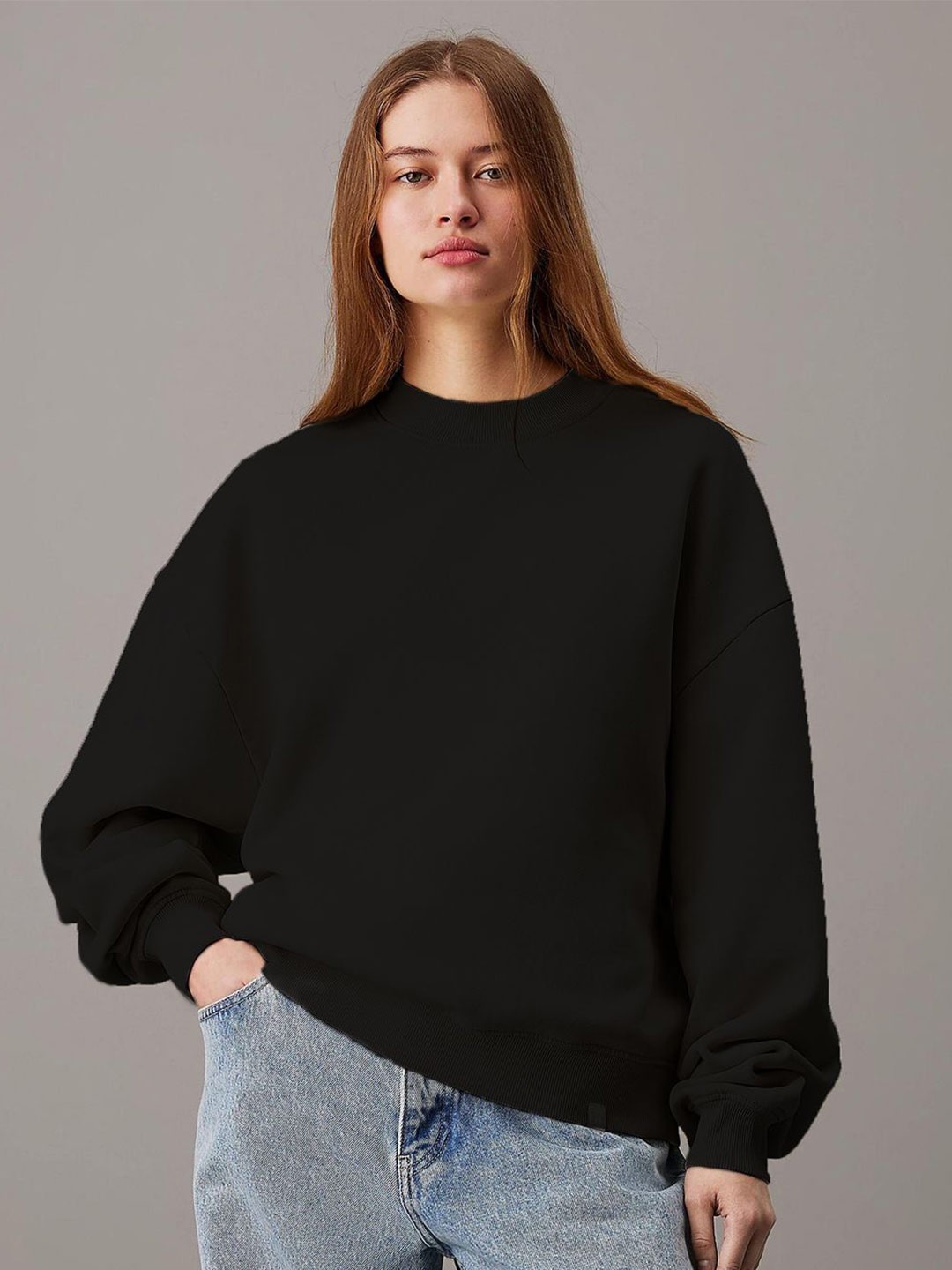 

Stylecast X Kotty Women Long Sleeves Sweatshirt, Black