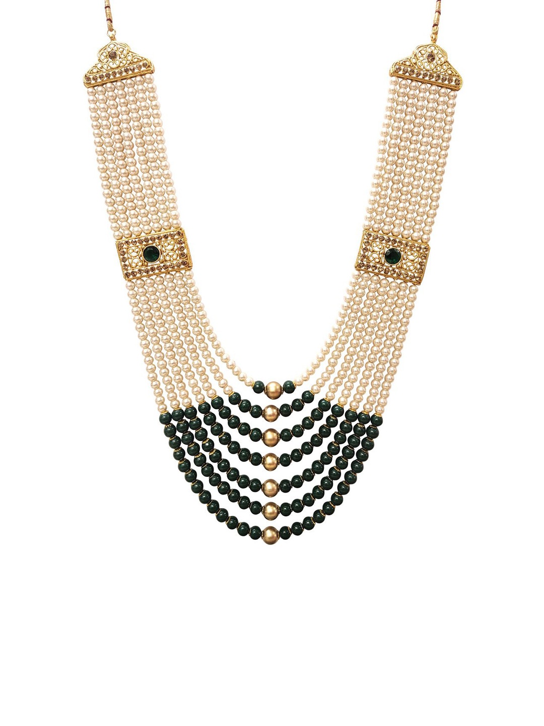 

Radhe Creation Men Brass Gold-Plated Necklace