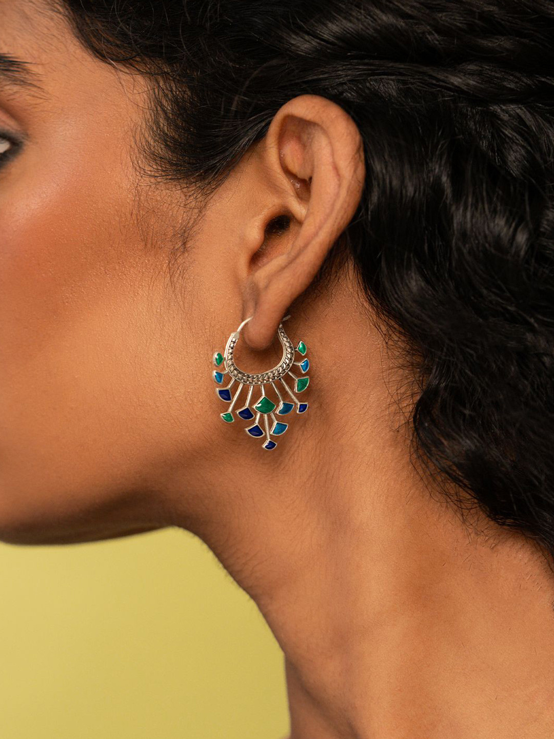 

SHAYA 925 Sterling Silver Contemporary Drop Earrings