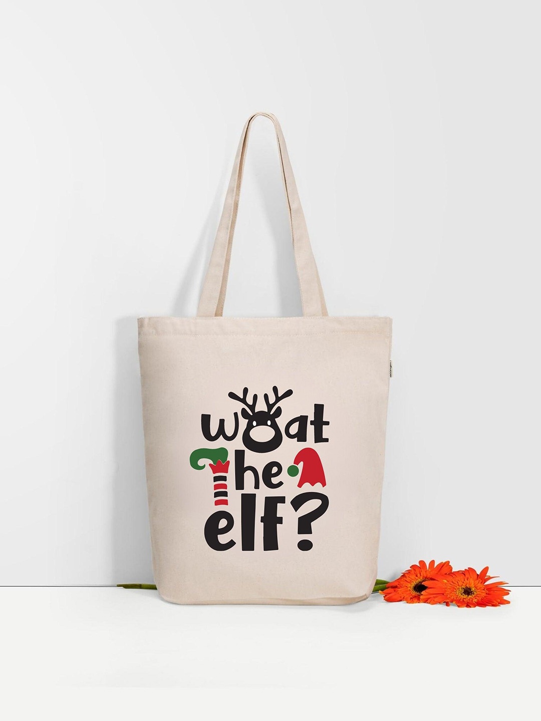 

EcoRight Zipper Tote Bag - Elfish, Cream