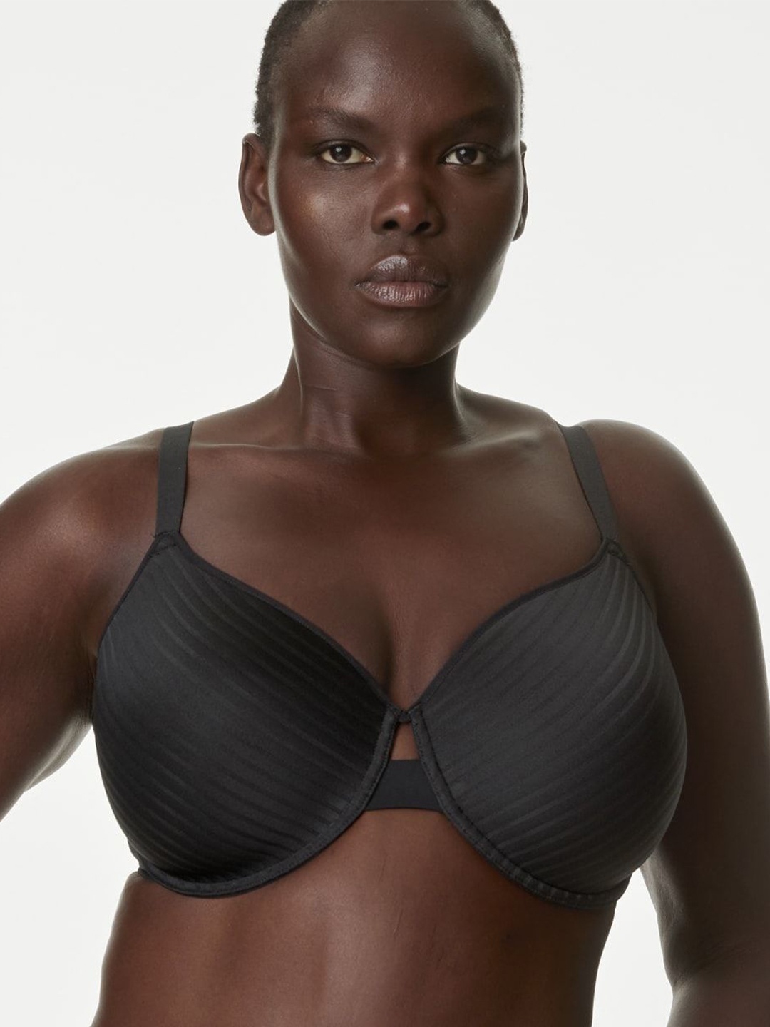 

Marks & Spencer Women Full Coverage Lightly Padded Bra, Black