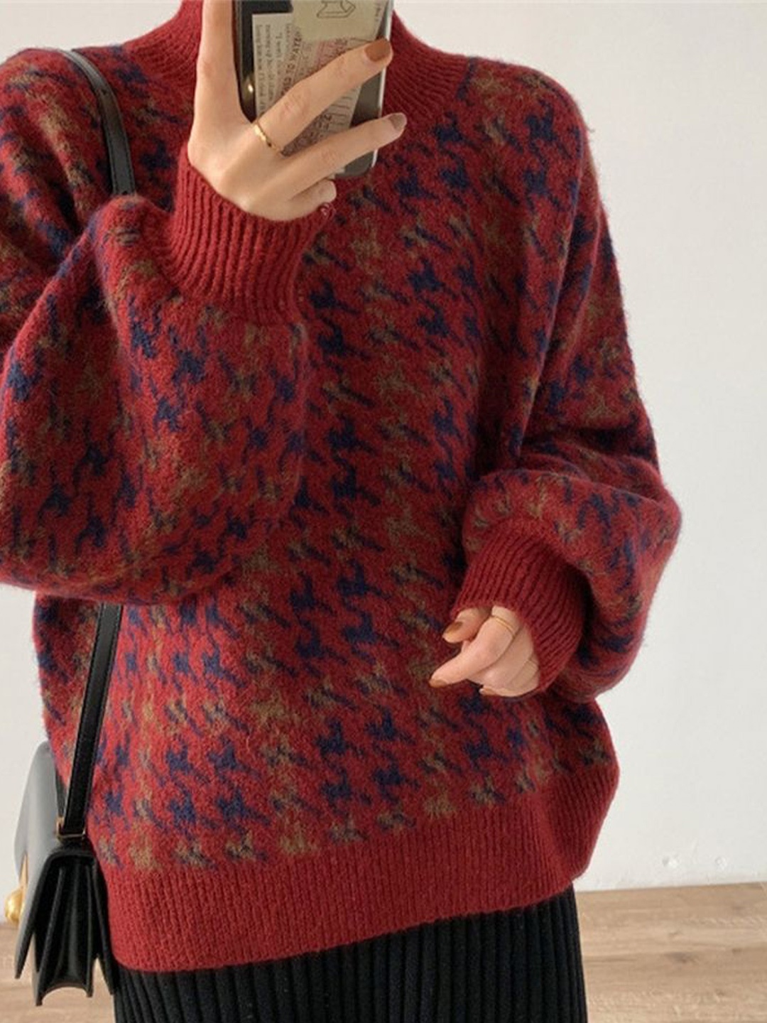 

LULU & SKY Women Pullover Sweater, Red