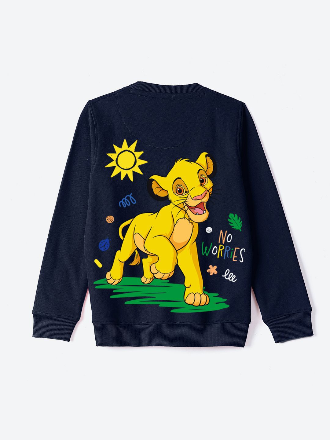 

YK Disney Boys Printed Round Neck Sweatshirt, Blue