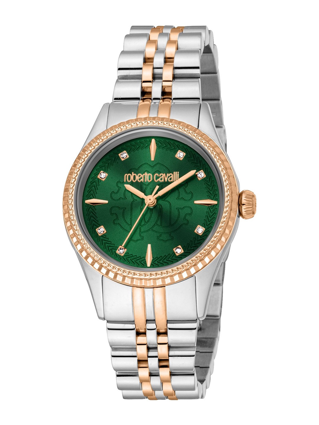 

Roberto Cavalli Women Dial & Stainless Steel Straps Analogue Watch RC5L024M1095, Multi