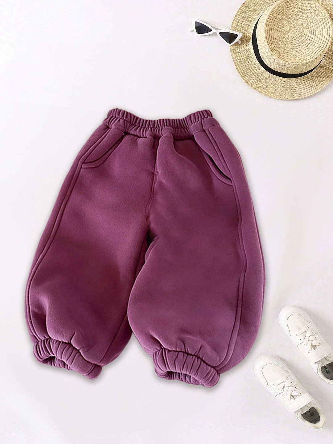 

FOREVER FRIDAY Girls Relaxed Cargos Trousers, Purple