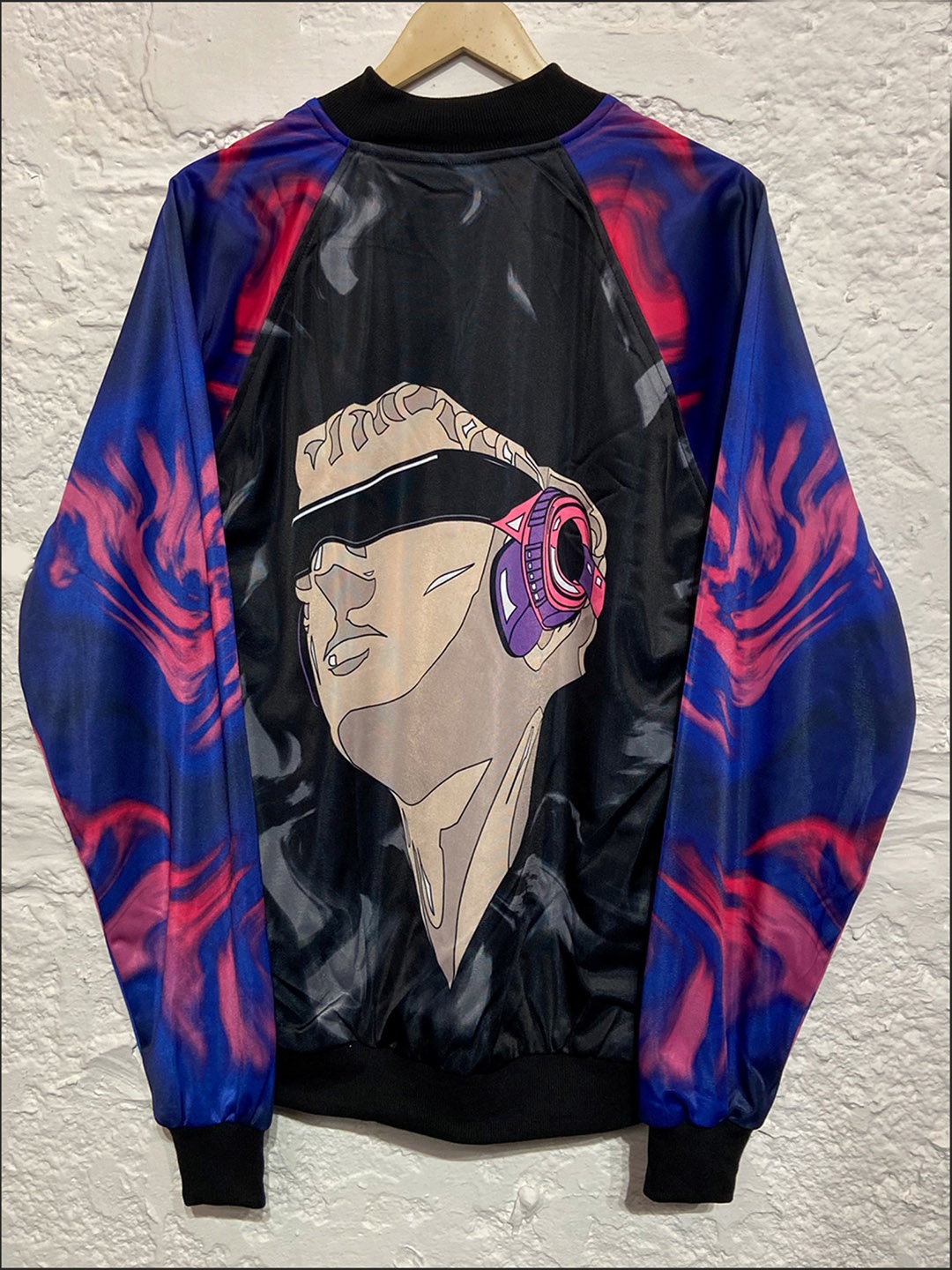 

URBAN PITARA Men Lightweight Outdoor Bomber with Patchwork Jacket, Multi