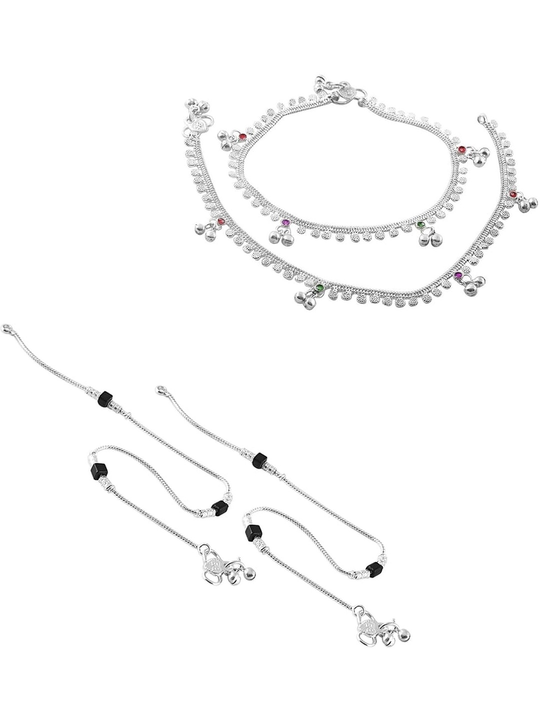 

Lila Silver-Plated Anklet