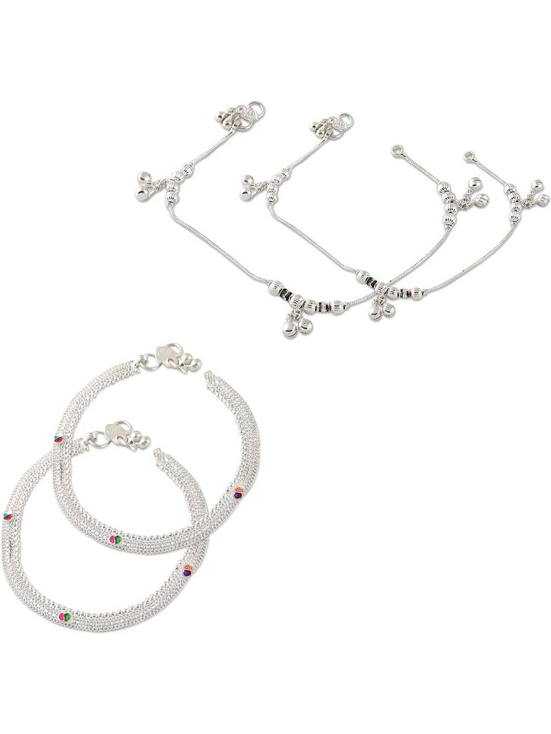 

Lila Silver-Plated Anklet