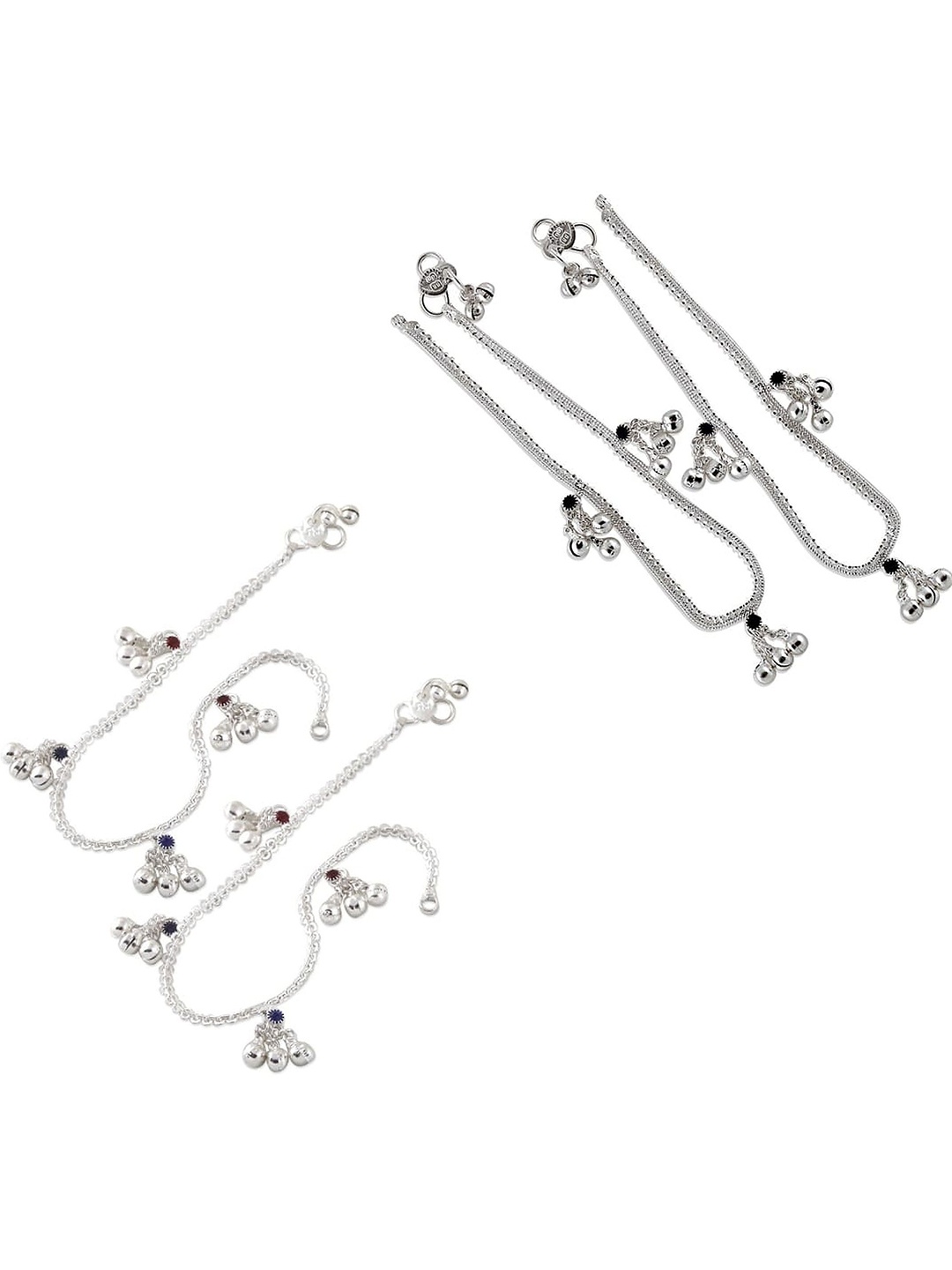 

Lila Silver-Plated Anklet