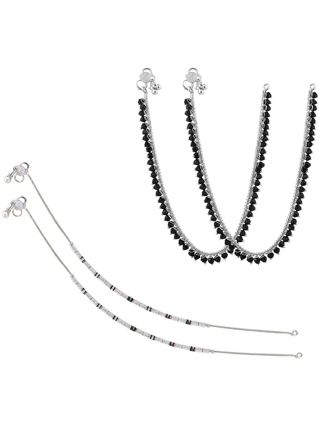 

Lila Silver-Plated Anklet