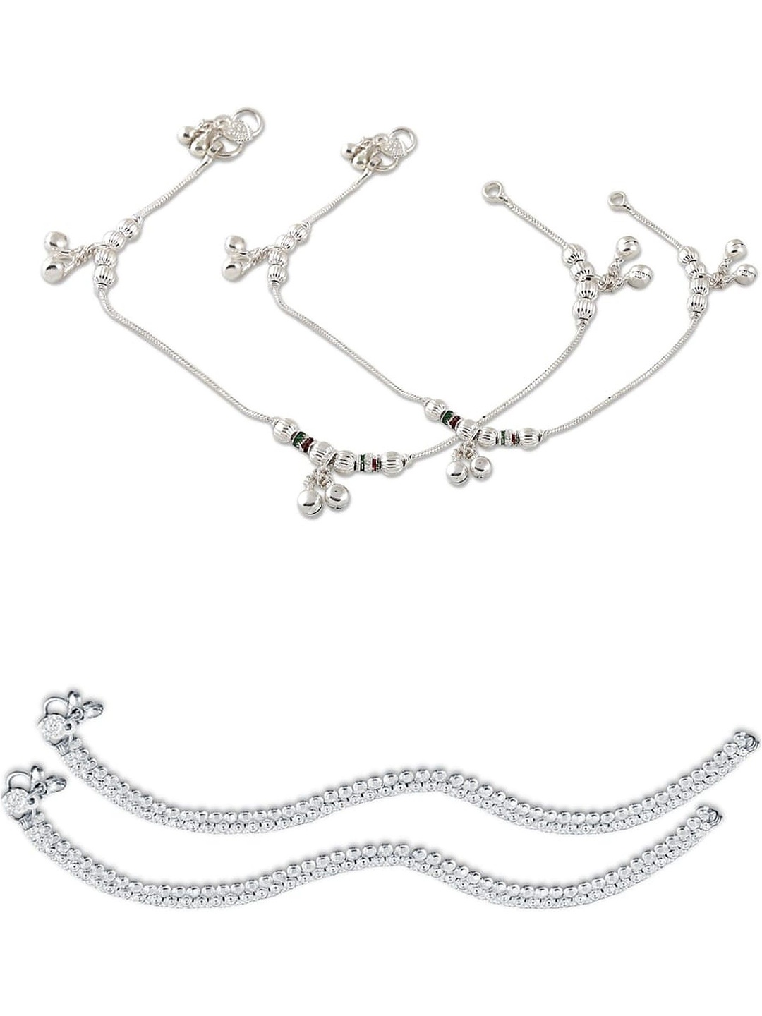 

Lila Silver-Plated Anklet