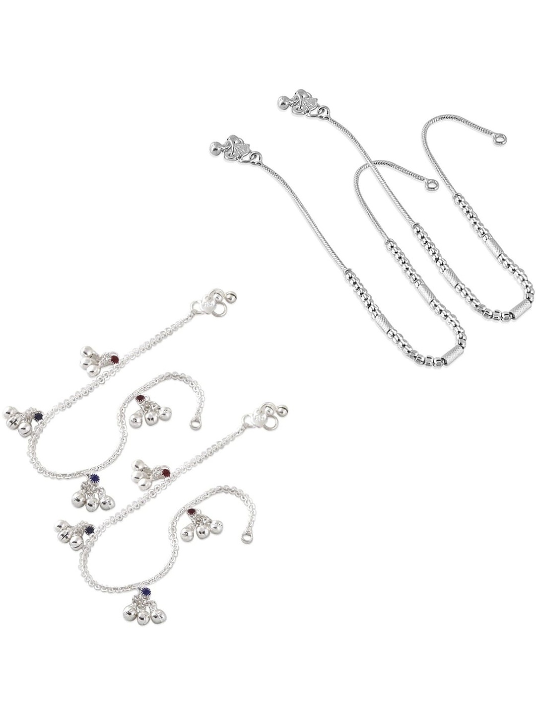 

Lila Silver-Plated Anklet