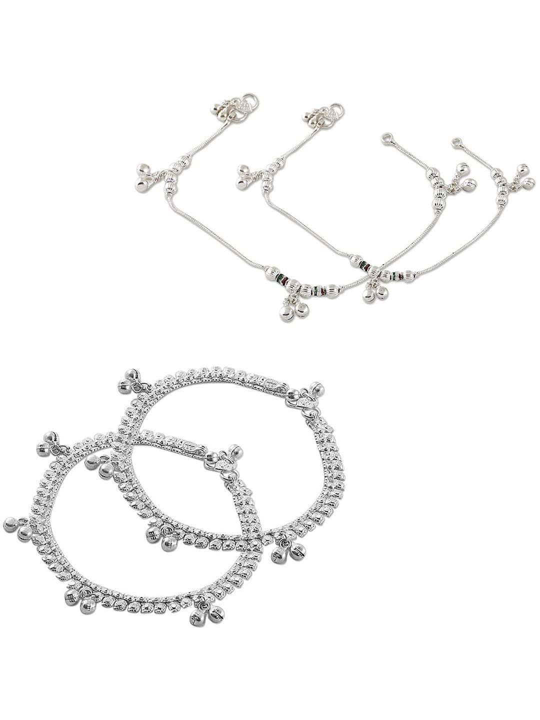 

Lila Silver-Plated Anklet