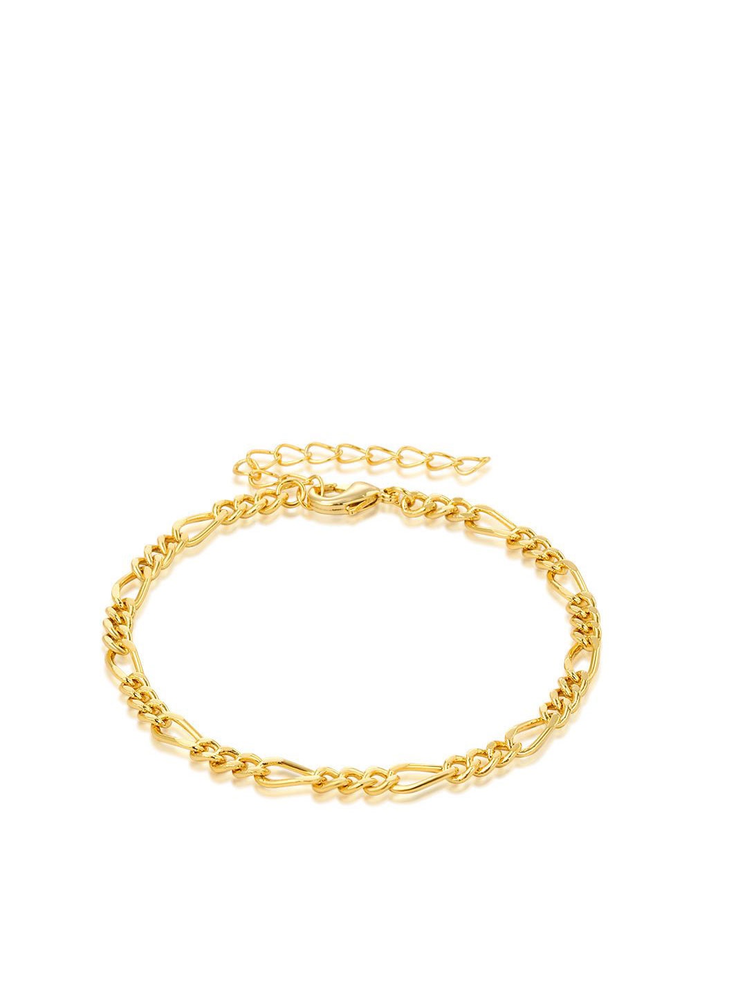 

StyleCast x Revolte Women Handcrafted Gold-Plated Link Bracelet