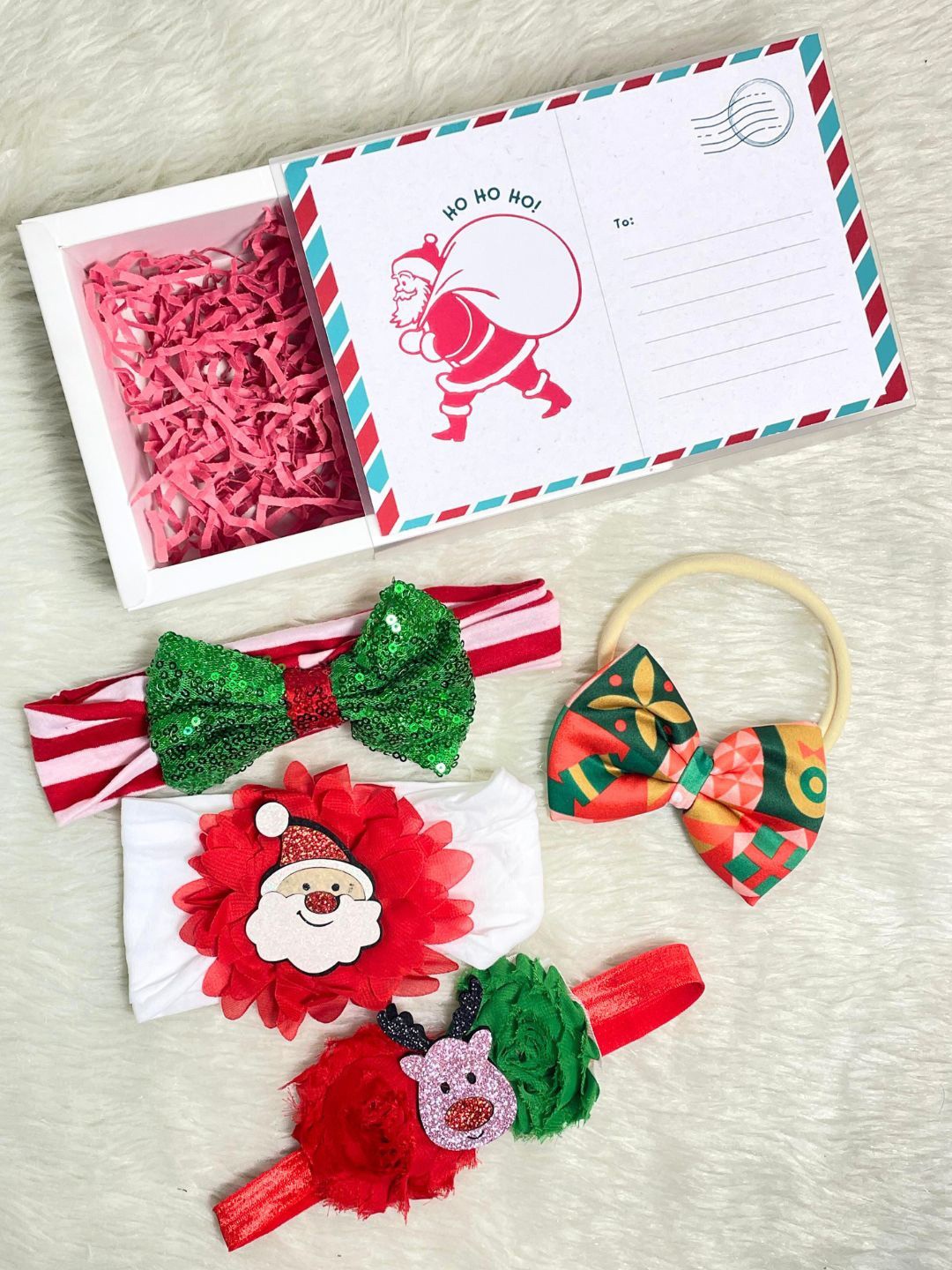 

Arendelle Girls Set of 4 Hairband, Red