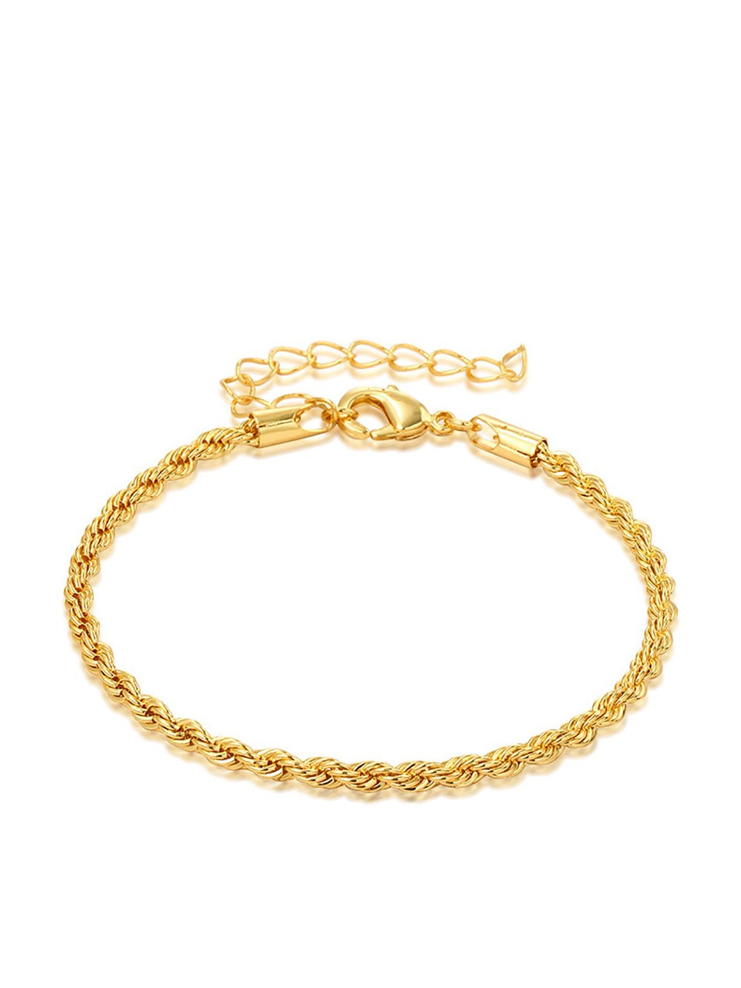 

StyleCast x Revolte Women Handcrafted Gold-Plated Link Bracelet