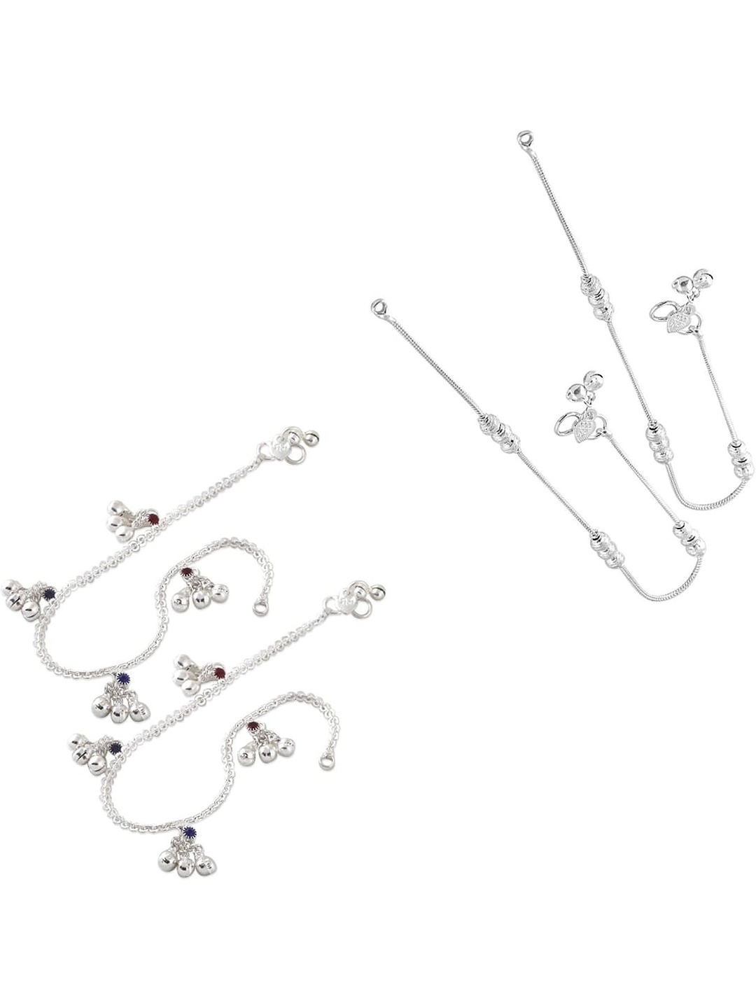 

Lila Silver-Plated Anklet