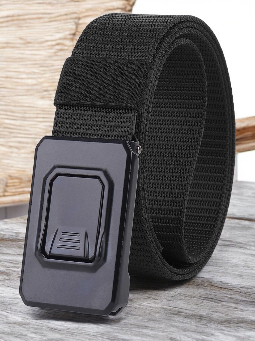 

glitchez Men Belt, Black