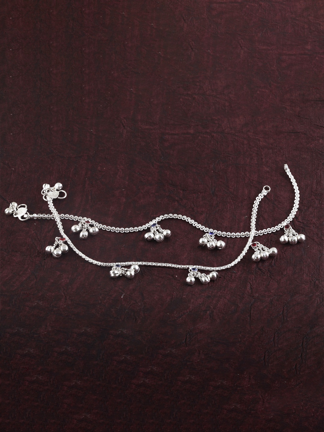 

Lila Silver-Plated Anklet