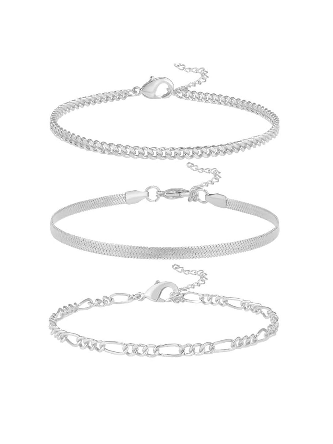 

StyleCast x Revolte Women Silver-Plated Link Bracelet