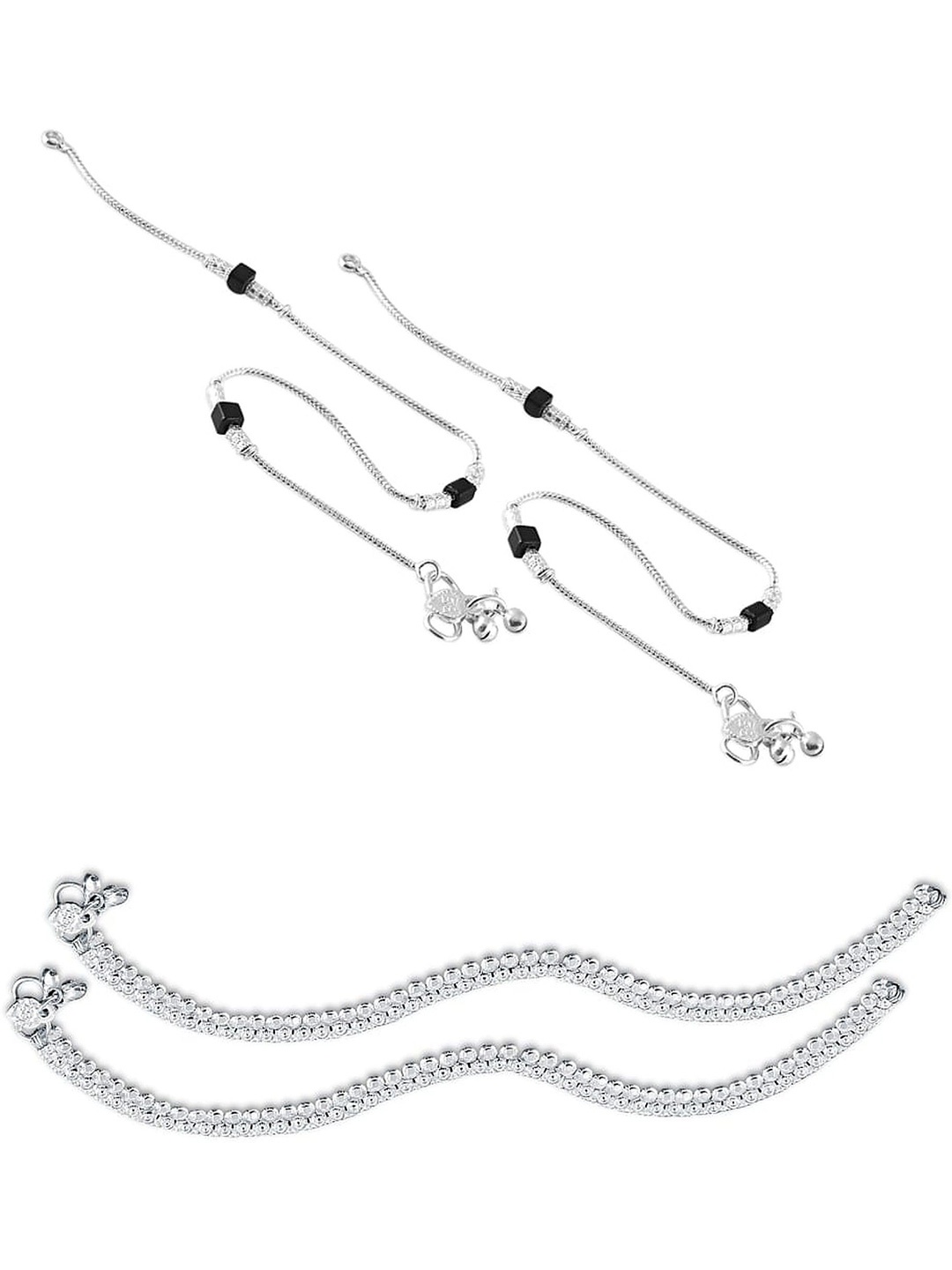 

Lila Silver-Plated Anklet