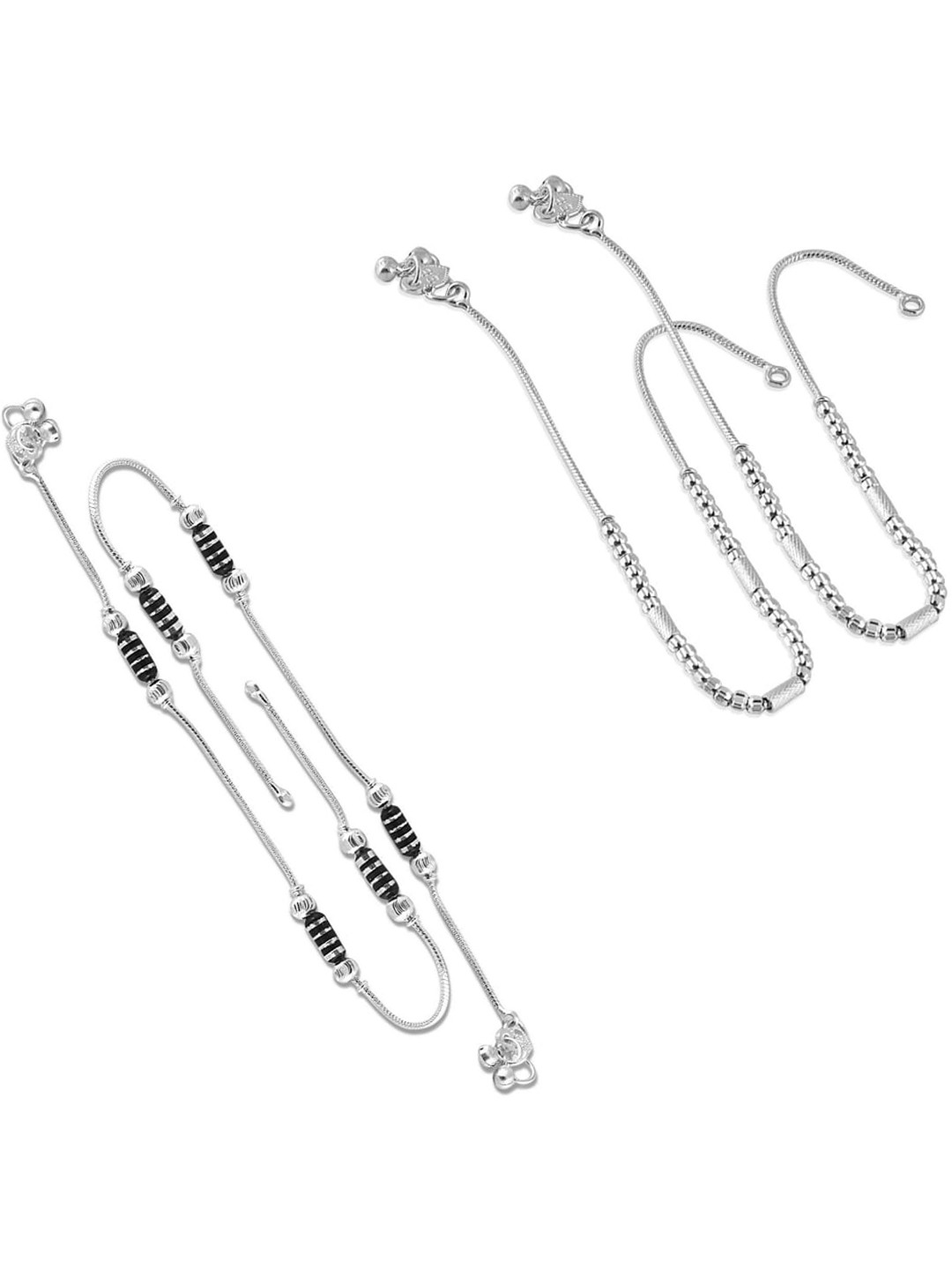 

Lila Silver-Plated Anklet