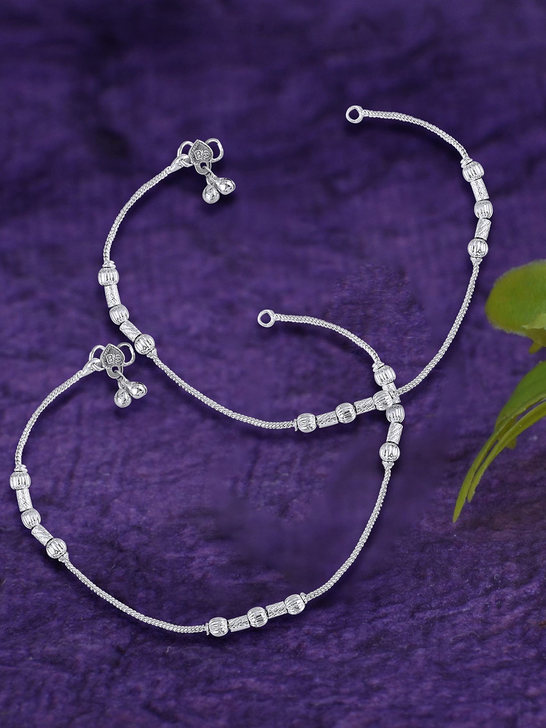 

Lila Silver-Plated Anklet