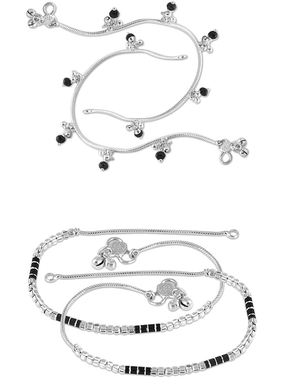 

Lila Silver-Plated Anklet