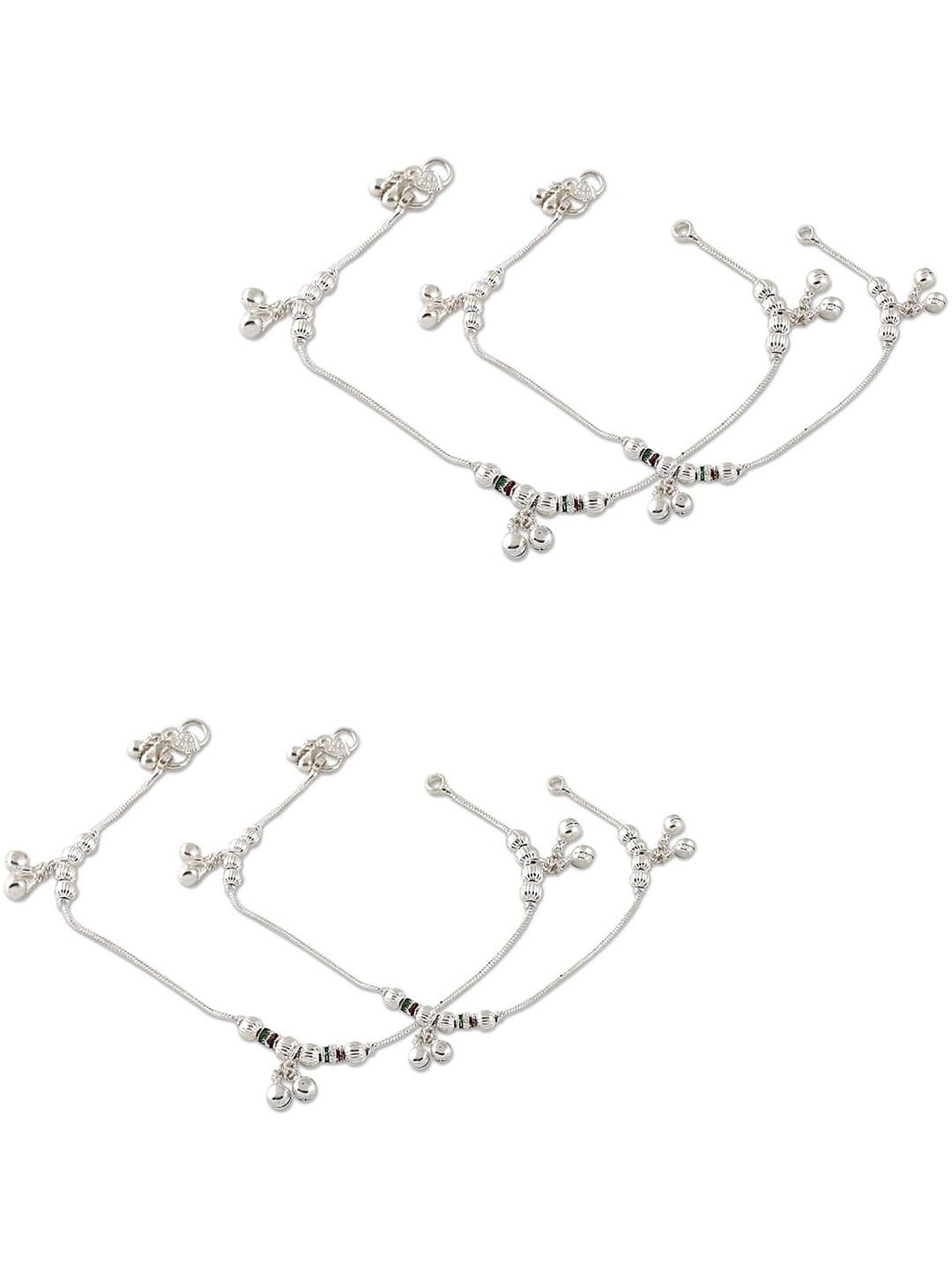 

Lila Silver-Plated Anklet