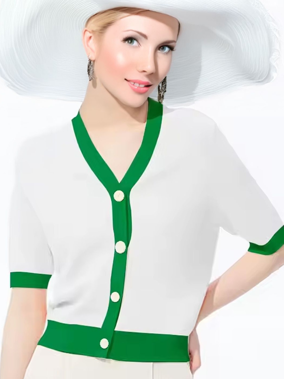 

StyleCast Top, White