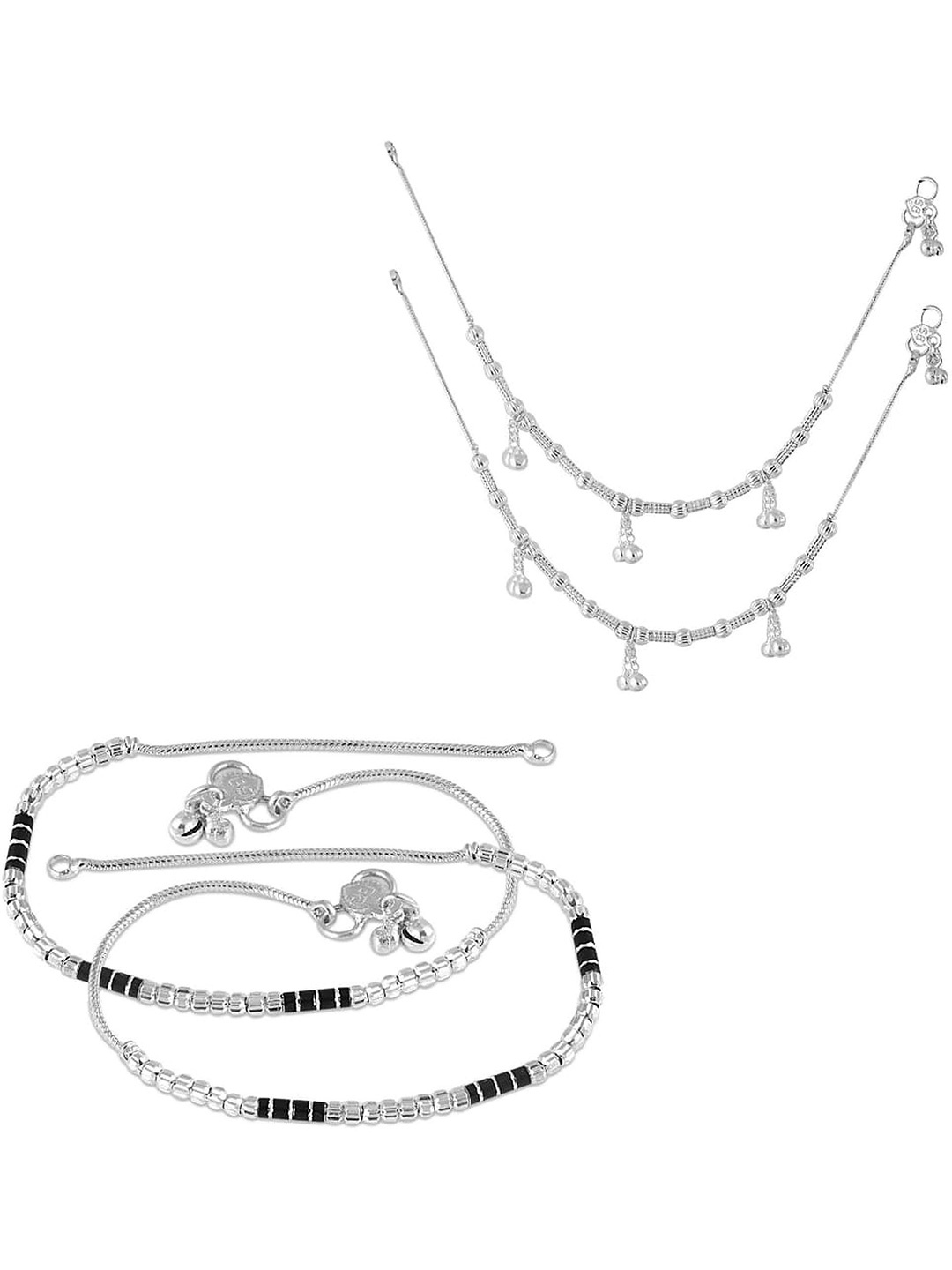 

Lila Silver-Plated Anklet
