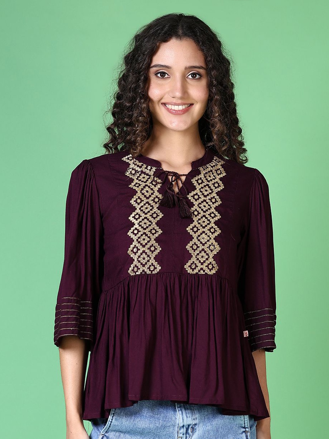 

V-Mart Kurti, Purple