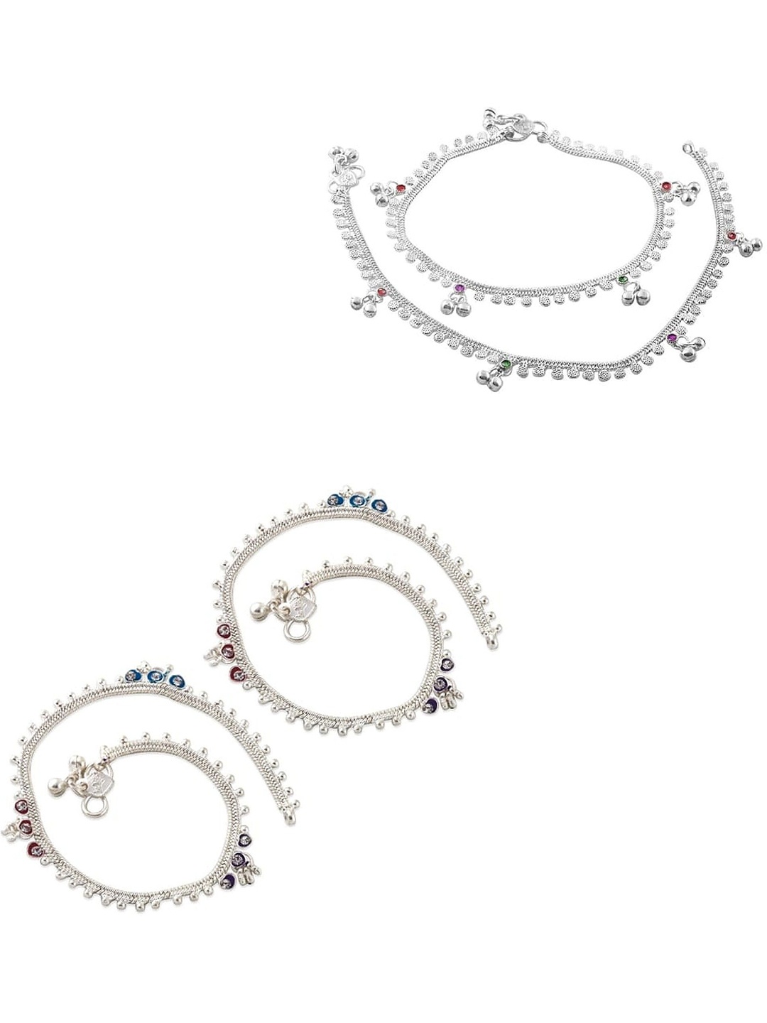 

Lila Silver-Plated Anklet