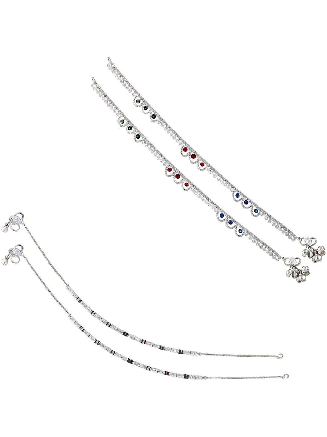 

Lila Silver-Plated Anklet