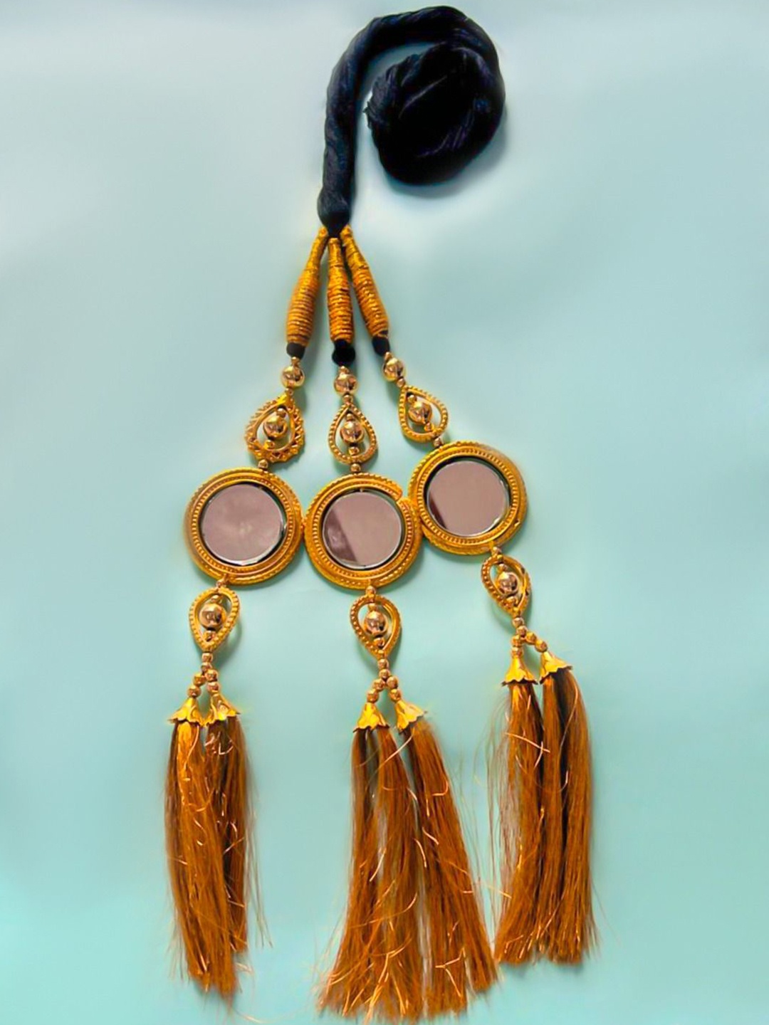 

KRENOZ Women Hair Accessory Set of, Gold