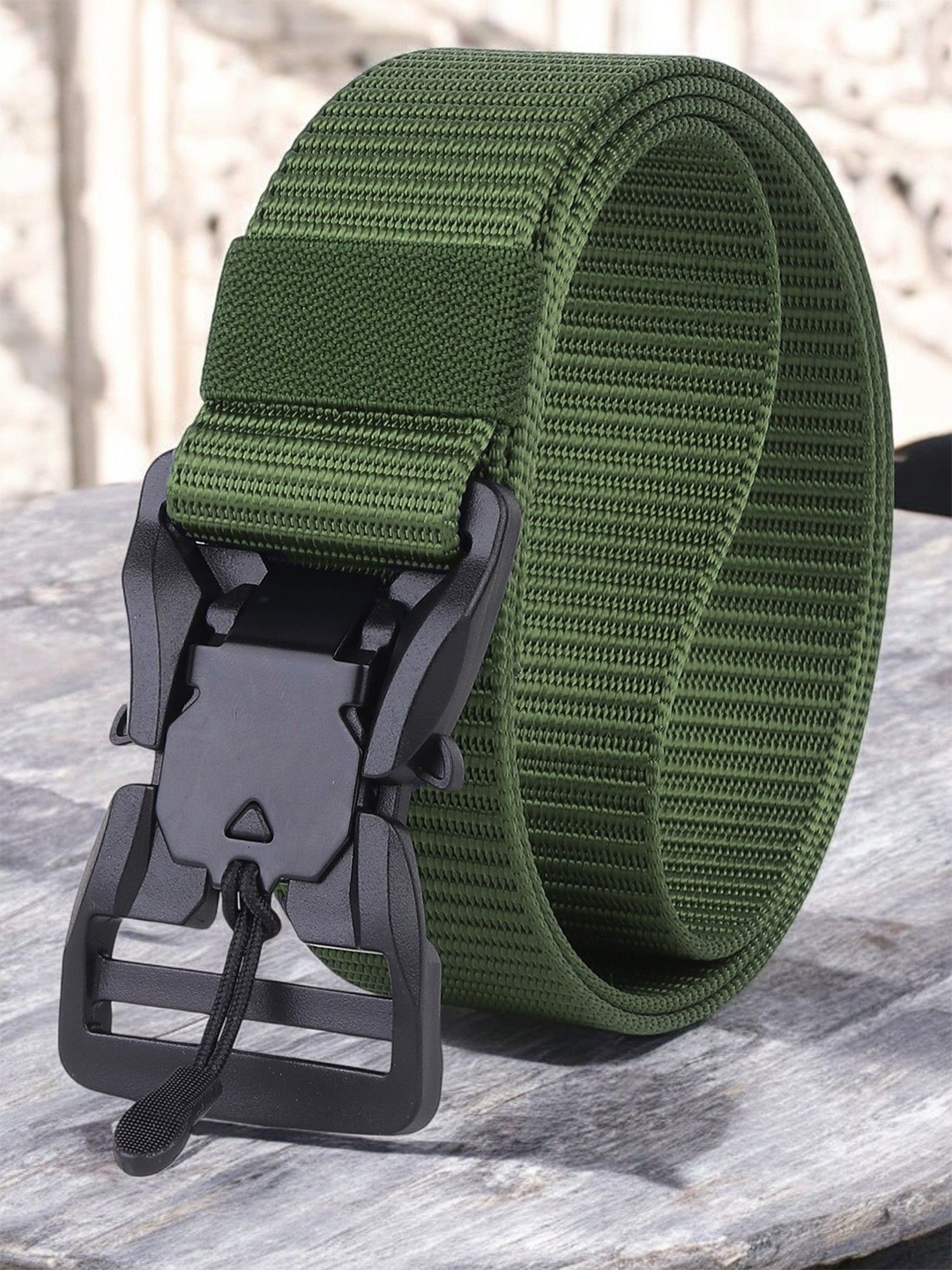 

glitchez Men Belt, Green