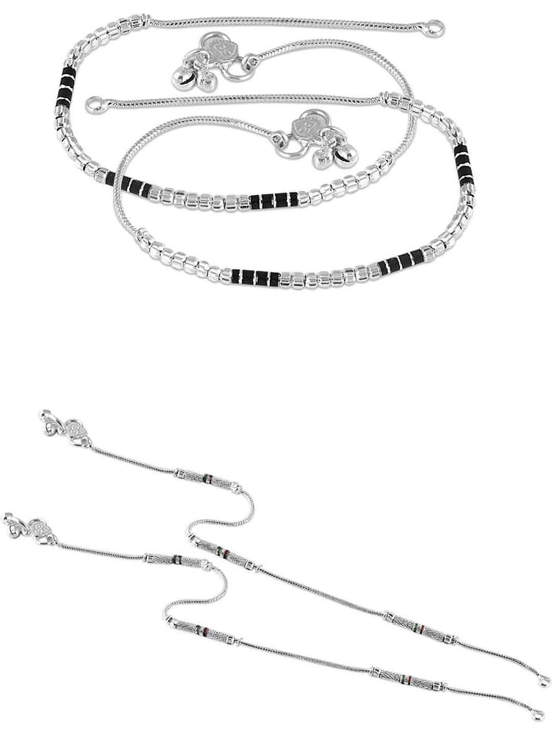 

Lila Silver-Plated Anklet