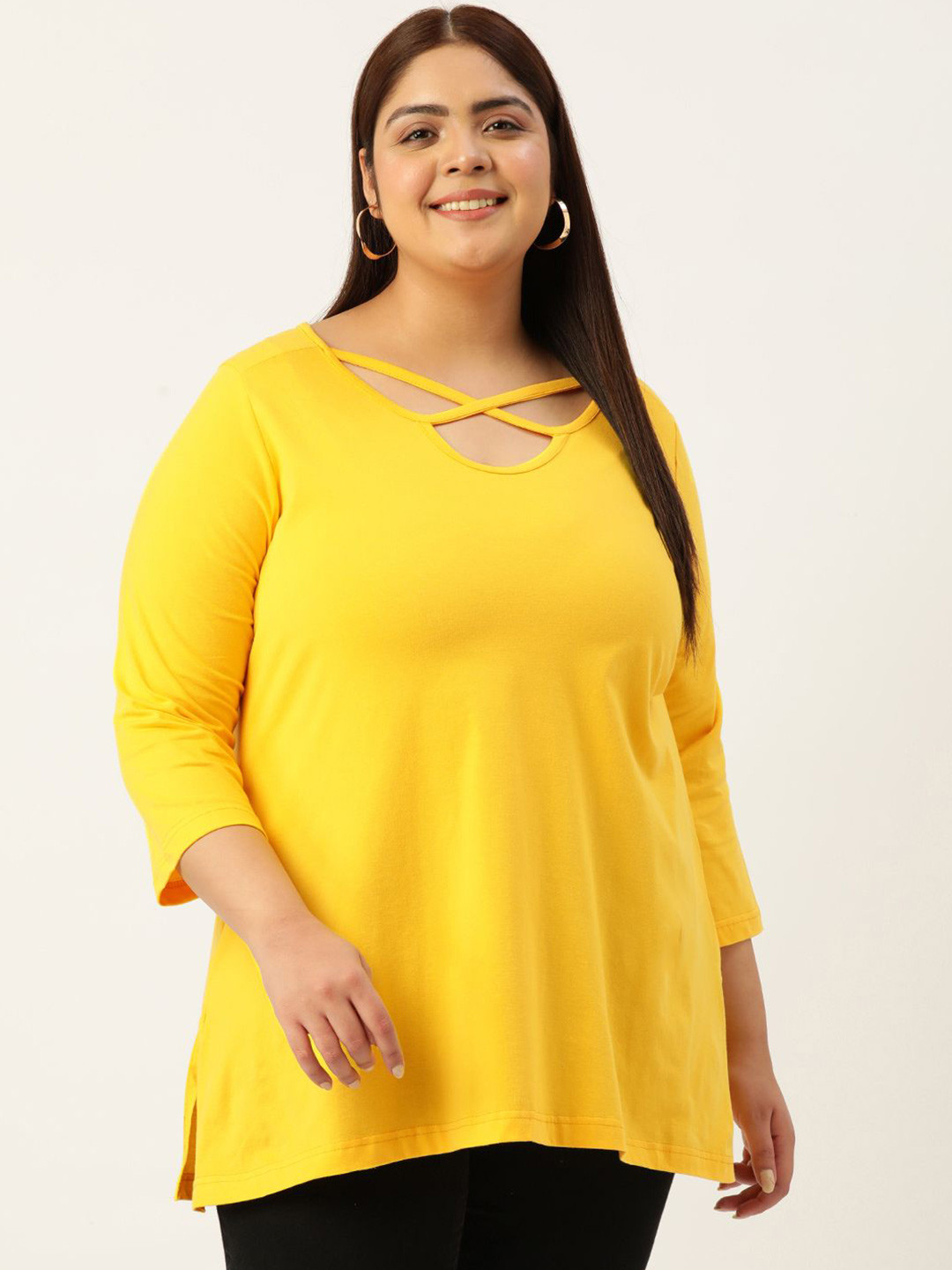 

theRebelinme Cotton Top, Yellow