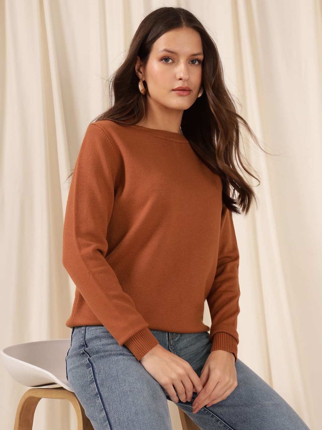 

Xpose Women Pullover, Rust