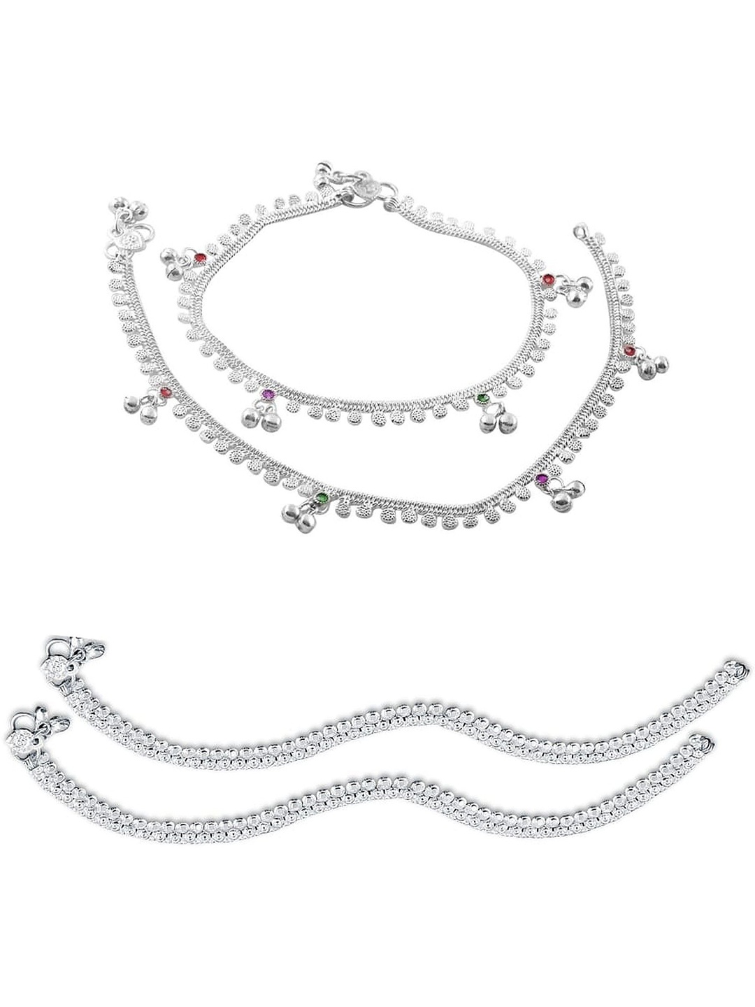 

Lila Silver-Plated Anklet
